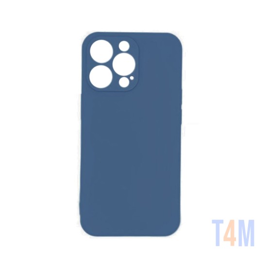 Capa de Silicone Mole para Apple iPhone 12 Pro Azul